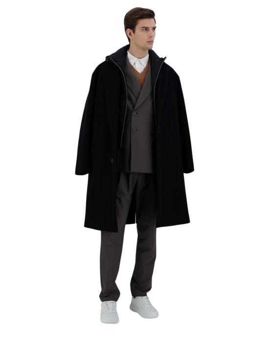  에르노 코트 CA000195U 33430 9300 BLACK - HERNO