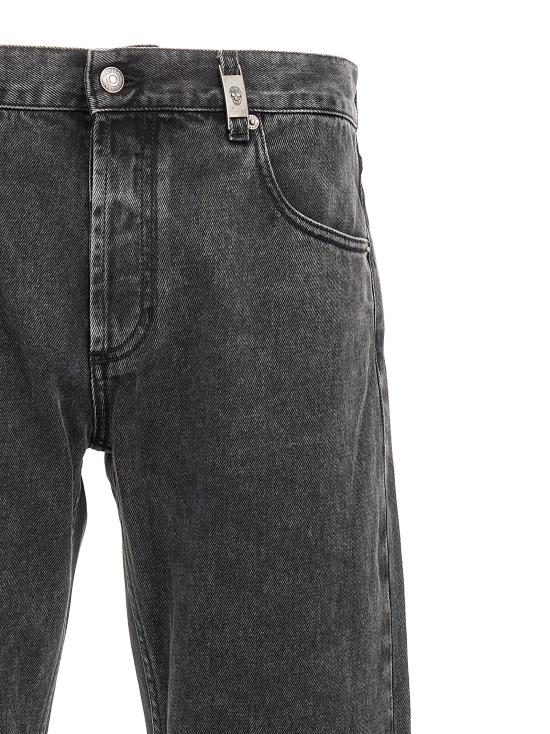 24FW 알렉산더 맥퀸 데님 팬츠 806156QYABB1213 Black - ALEXANDER MCQUEEN