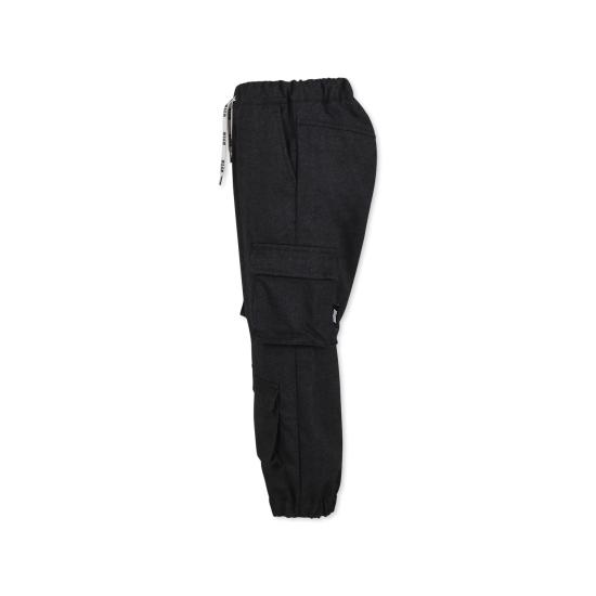 24FW [키즈] 엠에스지엠 트레이닝/조거 팬츠 F4MSJBPA022 100 GREY - MSGM