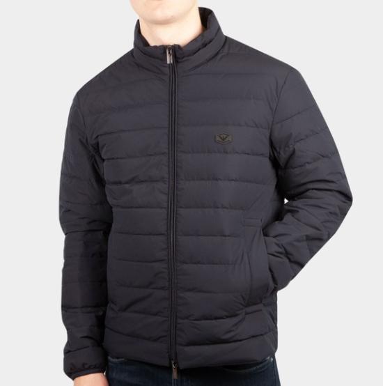 24FW 엠포리오 아르마니 숏패딩 8N1BQ2 1NLRZ 0842 Phantom - EMPORIO ARMANI