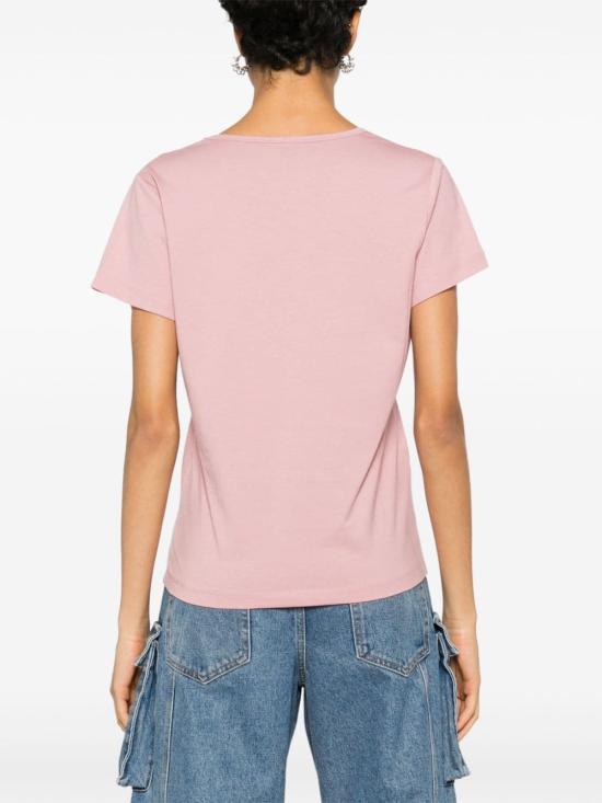  핑코 반팔 티셔츠 100372A24E Q08 Rosa zefiro - PINKO