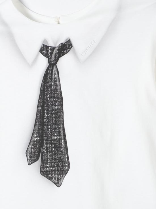 25FW [키즈] 모나리자 폴로 셔츠 41D6024203 0150 Yellow Cream - MONNALISA