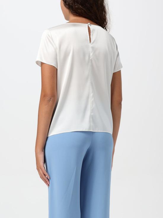 25FW 엠포리오 아르마니 반팔 티셔츠 8N2K152NXXZ 0101 White - EMPORIO ARMANI