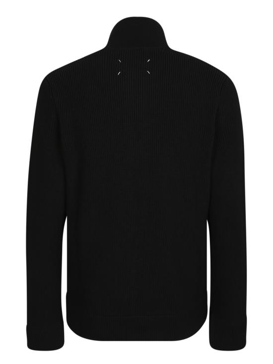 26FW 마르지엘라 집업 니트 SI1HA0013 S17781 900F Black - MAISON MARGIELA