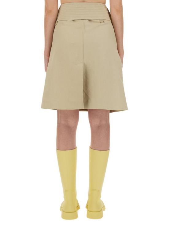  버버리 숏 스커트 8087482 A1450 Beige - BURBERRY
