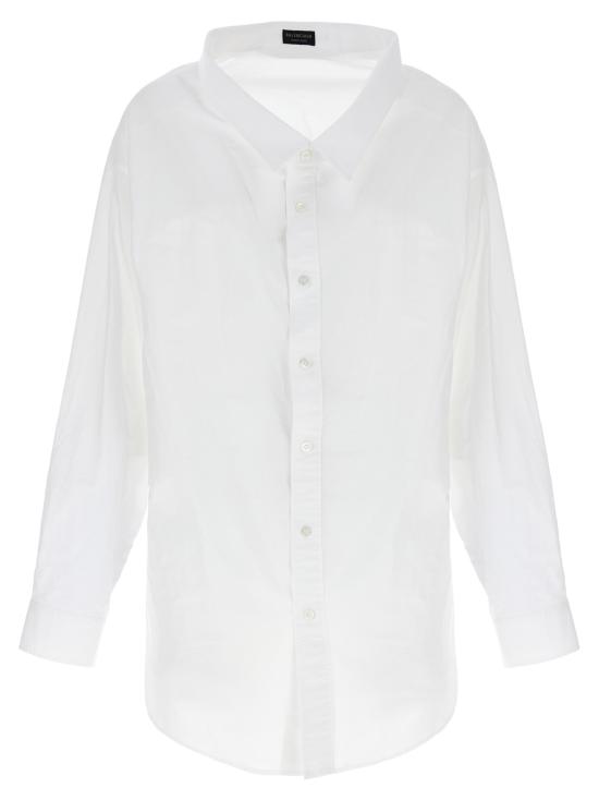 24FW 발렌시아가 셔츠 809072TNM609000 White