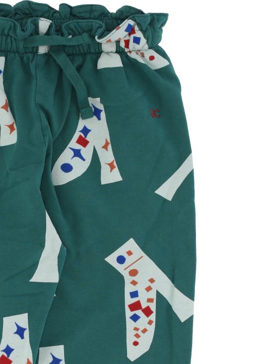 24FW [키즈] 보보쇼즈 트레이닝/조거 팬츠 B224AC087 X Green - BOBO CHOSES