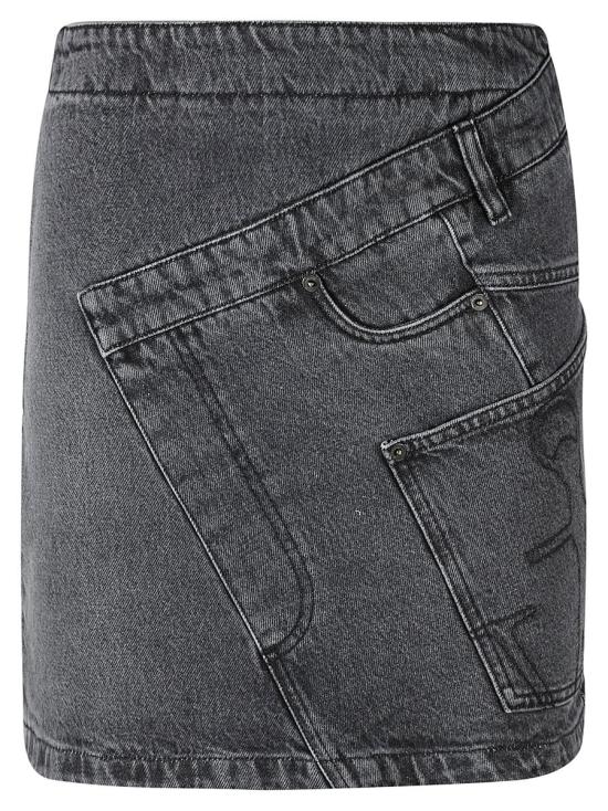 25SS JW앤더슨 데님 스커트 DK0020 PG1195 GREY