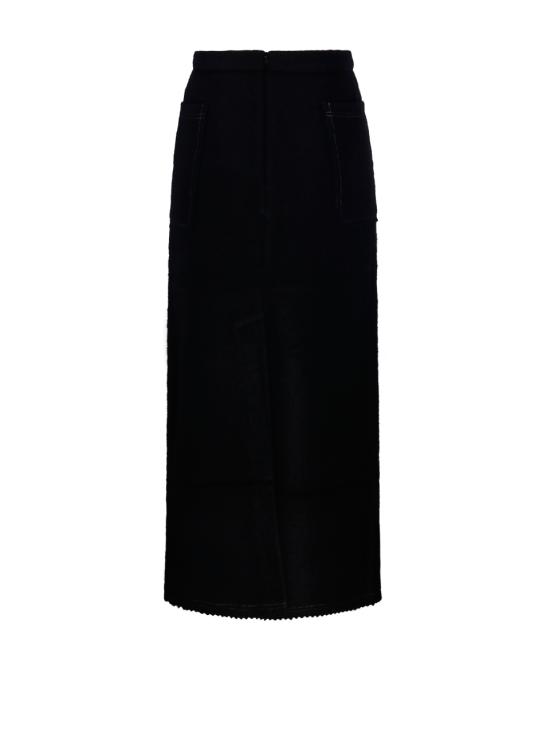 24FW 막스마라 롱 스커트 2421306013600 002 NERO - MAX MARA