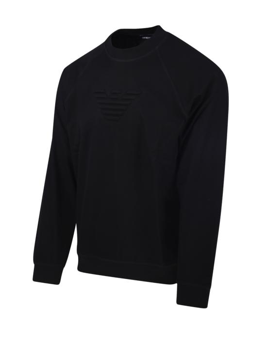 24FW 엠포리오 아르마니 긴팔 티셔츠 6D1M7S 1JHFZ 0999 NERO - EMPORIO ARMANI