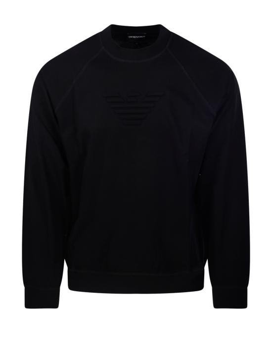 24FW 엠포리오 아르마니 긴팔 티셔츠 6D1M7S 1JHFZ 0999 NERO