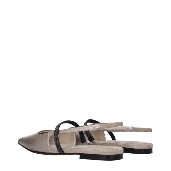 25SS 브루넬로 쿠치넬리 플랫 슈즈 MZLMC2500C9104 - BRUNELLO CUCINELLI