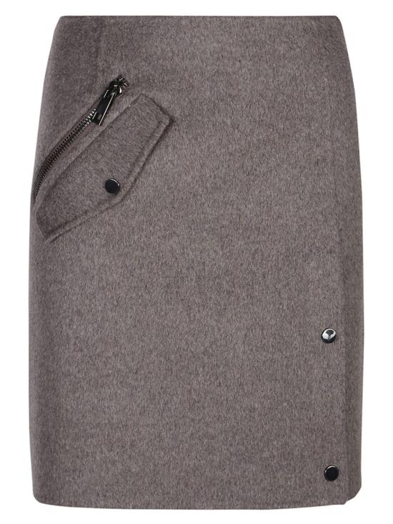 24FW 파로쉬 숏 스커트 LEAK24D620696 BROWN