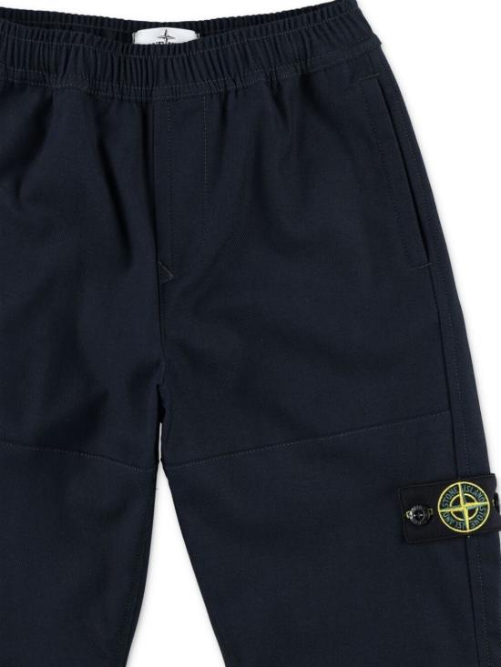 24FW [키즈] 스톤 아일랜드 트레이닝/조거 팬츠 811630514 V0020 - STONE ISLAND