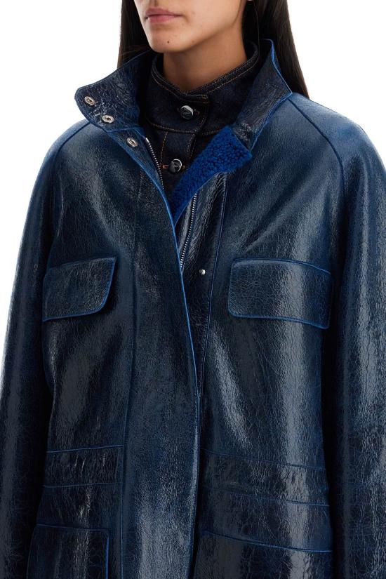 24FW 펜디 가죽 자켓 FM5379 AOND F1PNC - FENDI