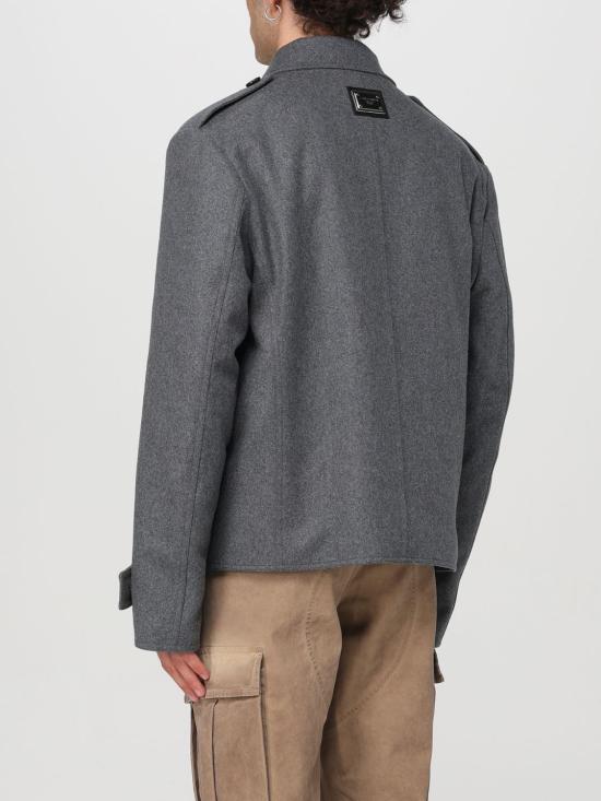 25FW 돌체앤가바나 코트 G046WTHUMUB S8290 Grey - DOLCE & GABBANA