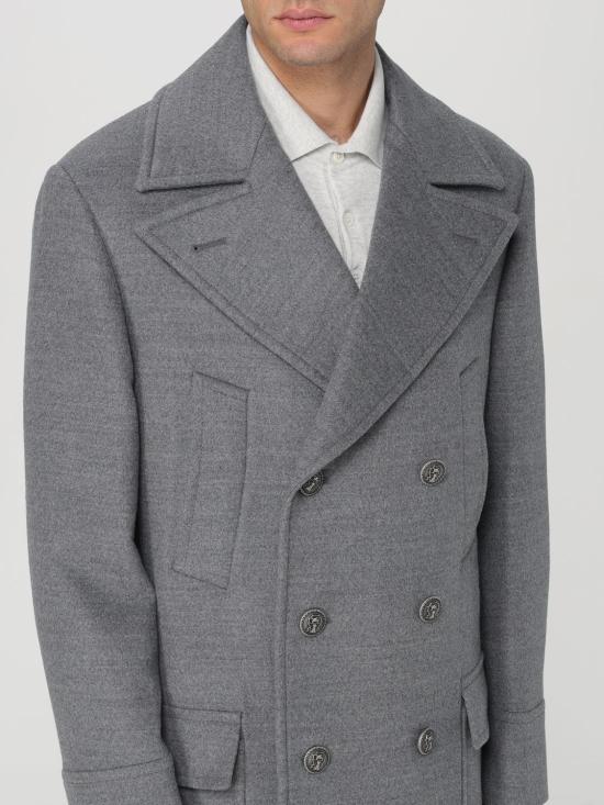 25FW 브루넬로 쿠치넬리 코트 MY4419139K CDT29 Grey - BRUNELLO CUCINELLI