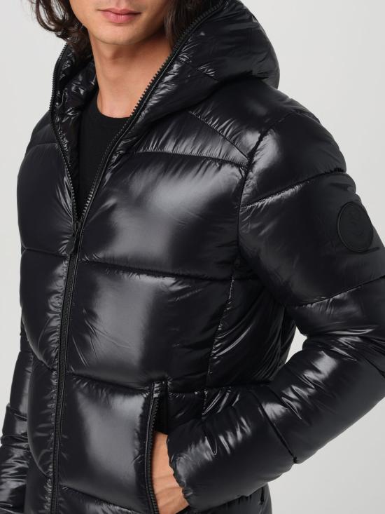 24FW 세이브더덕 숏패딩 D31380MLEXY19 10000 Black - SAVE THE DUCK