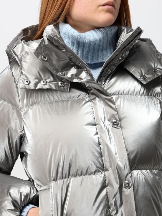 25FW 엘리자베타프랜치 숏패딩 PI77D CG8 Steel - ELISABETTA FRANCHI