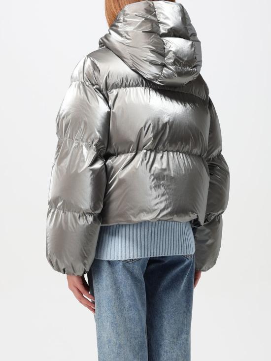 25FW 엘리자베타프랜치 숏패딩 PI77D CG8 Steel - ELISABETTA FRANCHI