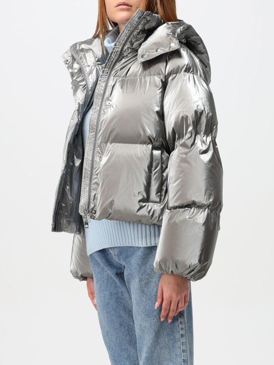 25FW 엘리자베타프랜치 숏패딩 PI77D CG8 Steel - ELISABETTA FRANCHI