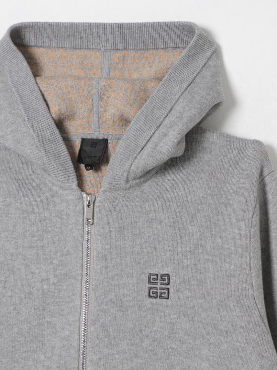 24FW [키즈] 지방시 캐주얼 자켓 H30315 A17 Grey - GIVENCHY