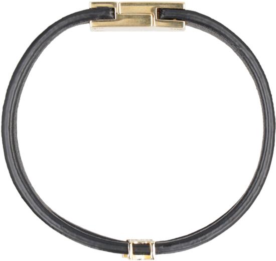 24FW 생로랑 팔찌 758230BL40P NERO - SAINT LAURENT