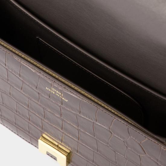  토템 클러치/파우치 244WAL0049LE0076034 BROWN - TOTEME