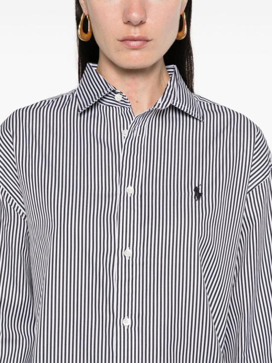 24FW 폴로 랄프로렌 블라우스 211910743 BLACK WHITE - POLO RALPH LAUREN
