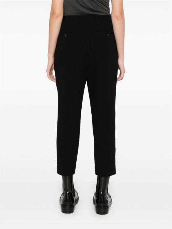  릭 오웬스 스트레이트 팬츠 RP02D3305WA 09 BLACK - RICK OWENS