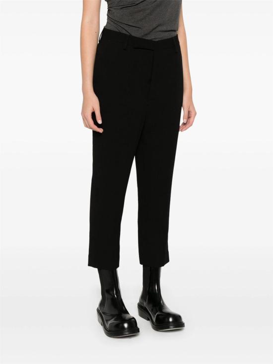  릭 오웬스 스트레이트 팬츠 RP02D3305WA 09 BLACK - RICK OWENS