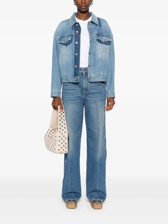  스텔라 맥카트니 데님 스커트 6D03373SQH00 4233 VINTAGE BLUE DENIM - STELLA MCCARTNEY