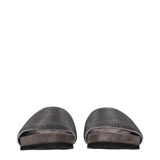 25SS 브루넬로 쿠치넬리 뮬/슬리퍼 MZMIG1390CG546 - BRUNELLO CUCINELLI
