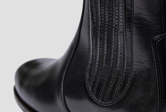  르메르 부츠 첼시  - 샤이니 베지터블 레더 FO0121 LL0106 블랙 - LEMAIRE