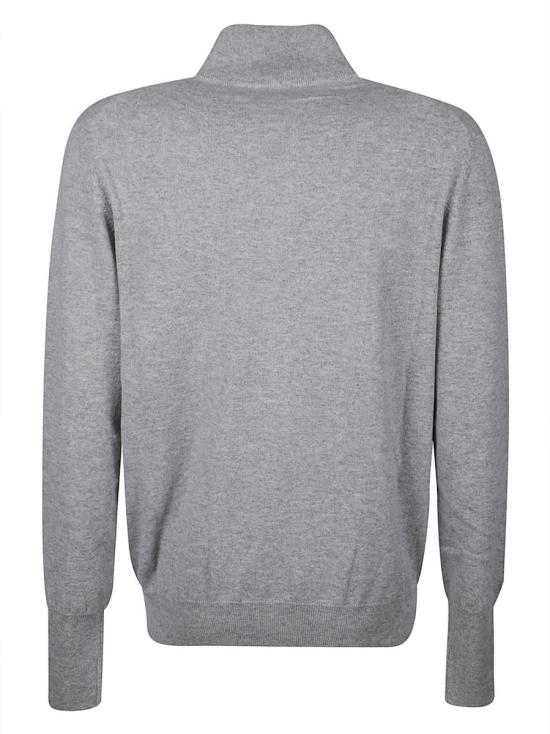 25FW 발렌타인 집업 니트 B2K036 12K00 Black - BALLANTYNE