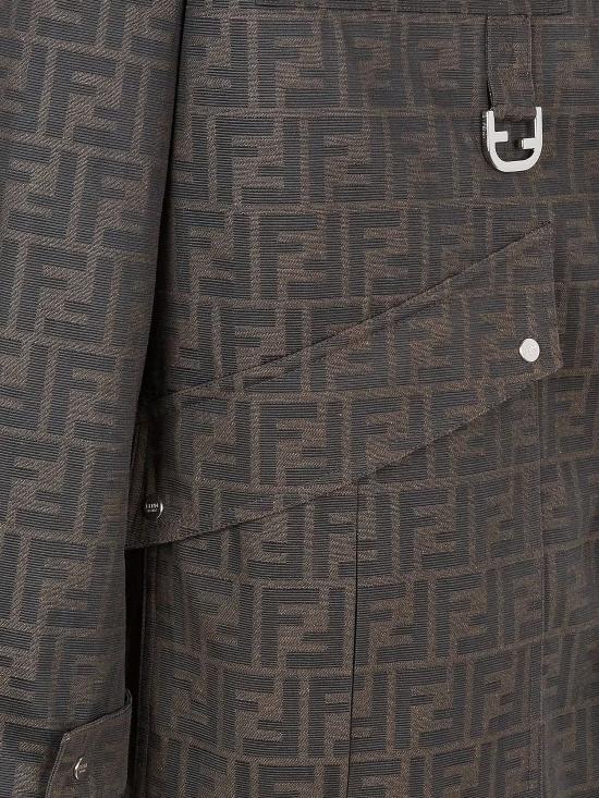 24FW 펜디 자켓 FW1329ASCK F1440 Brown - FENDI