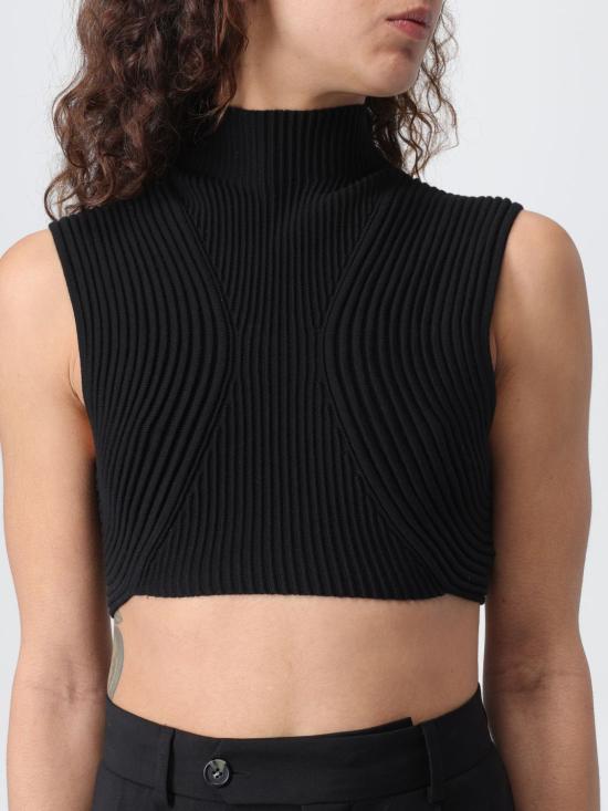 25FW 끌로에 민소매 티셔츠 C24UMH04520 001 Black - CHLOE