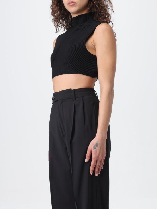 25FW 끌로에 민소매 티셔츠 C24UMH04520 001 Black - CHLOE