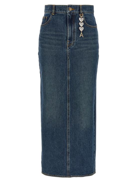 24FW 아레아 롱 스커트 PF24AWSK0018DE01BLU