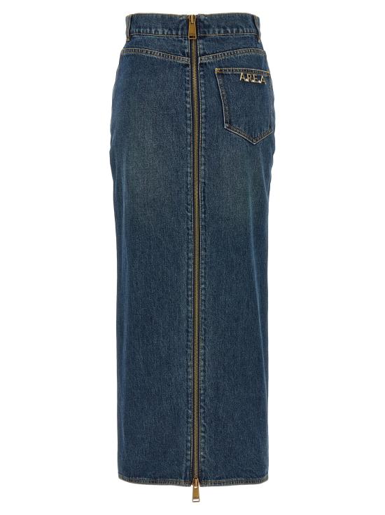 24FW 아레아 롱 스커트 PF24AWSK0018DE01BLU - AREA