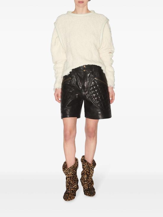  이자벨마랑 숏팬츠 SH0172FBB3B02I 01BK BLACK - ISABEL MARANT