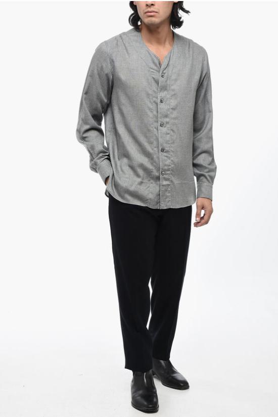  살바토레피콜로 긴팔 셔츠 LS269CUGR2 Gray - SALVATORE PICCOLO