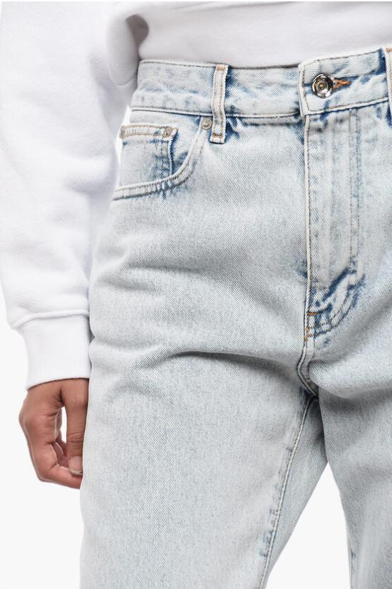  오프화이트 데님 팬츠 OWYA032C99 DEN003 4001 Light blue - OFF WHITE