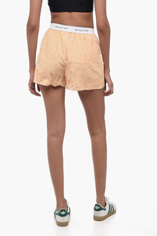  스포티앤리치 숏팬츠 BO421YSCO YS Orange - SPORTY & RICH