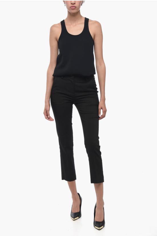  에드라 크롭 팬츠 210101112 NERO99 Black - EDRA