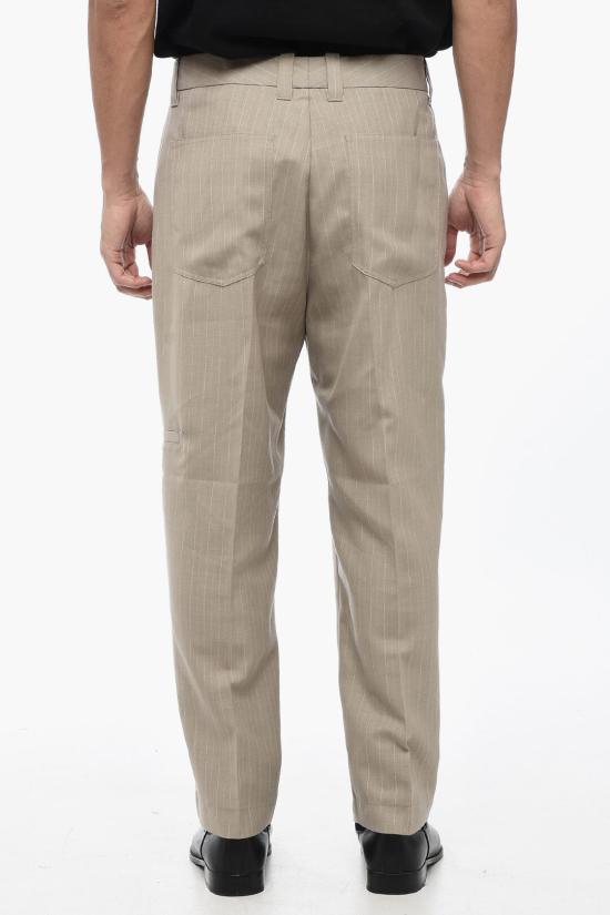  올세인츠 스트레이트 팬츠 ANACO MM043Y LIGHT STONE Gray - ALLSAINTS