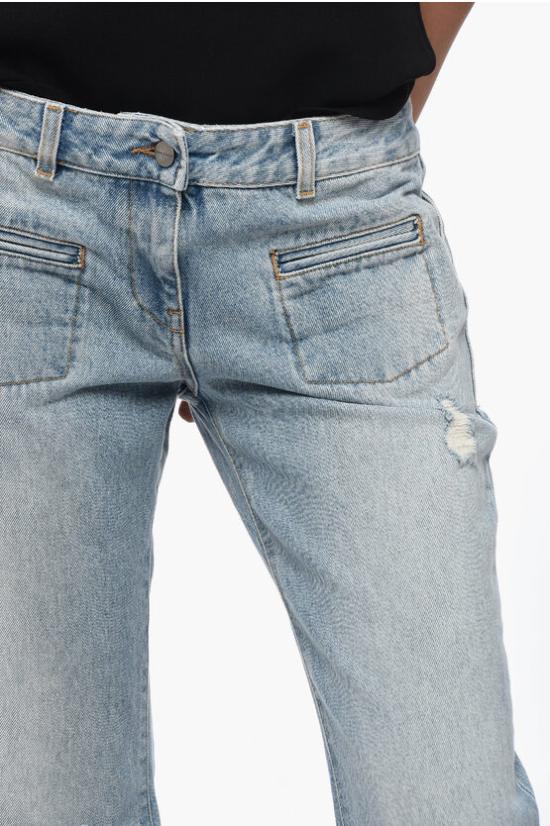  팜앤젤스 데님 팬츠 PWYB031F23DEN0014060 Blue - PALM ANGELS