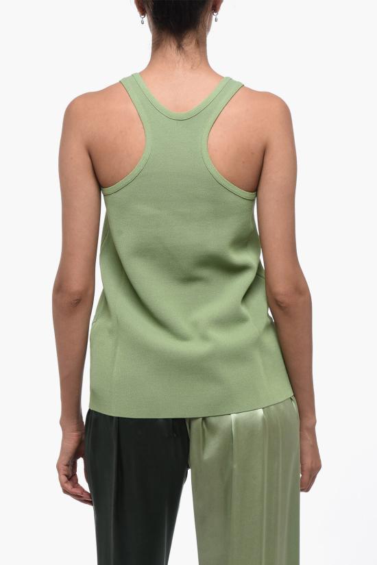  질샌더 민소매 티셔츠 J02NC0120J18261 329 Green - JIL SANDER