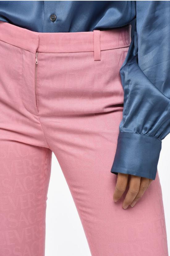  베르사체 스트레이트 팬츠 1010045 1A08198 1PN50 Pink - VERSACE