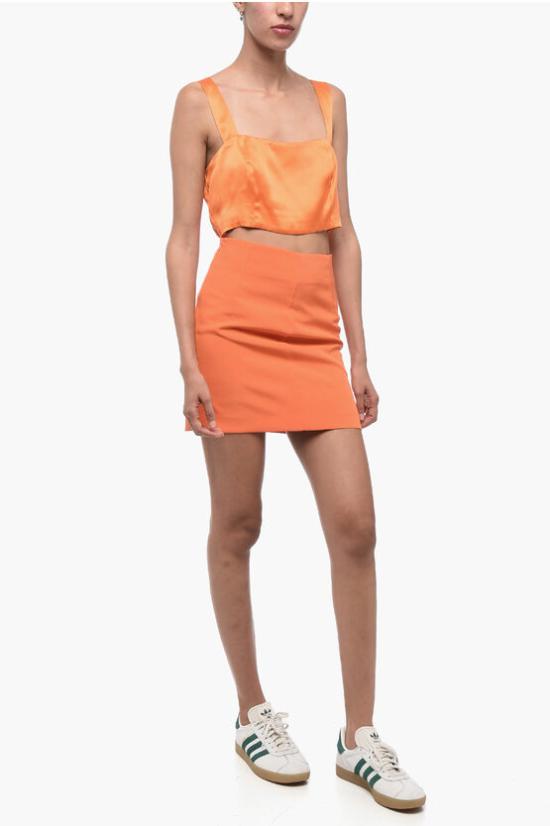  에드라 숏 스커트 310051135 ARANCIO202 Orange - EDRA